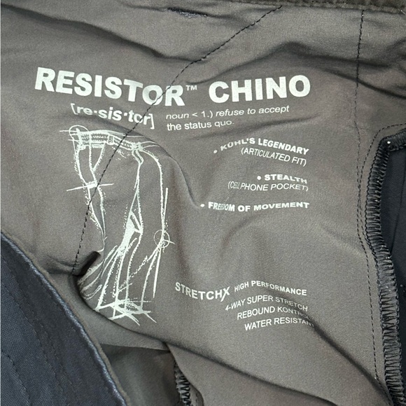 Kuhl Resistor Chino in Blue Size 34 X 32 - Picture 6 of 14